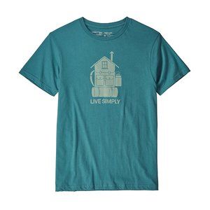 Patagonia Men’s Live Simply Home Organic Cotton Responsibili-Tee